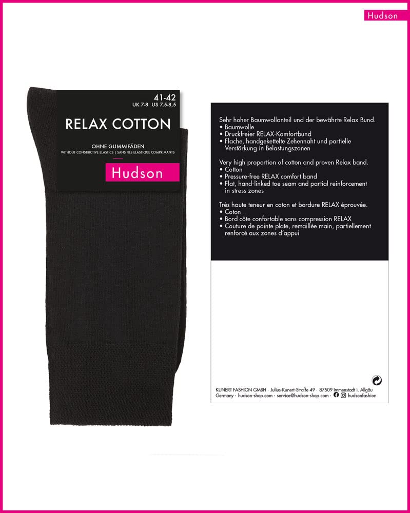 hudson-relax-baumwollsocken-herren-47-50-ohne-gummif-den image 4