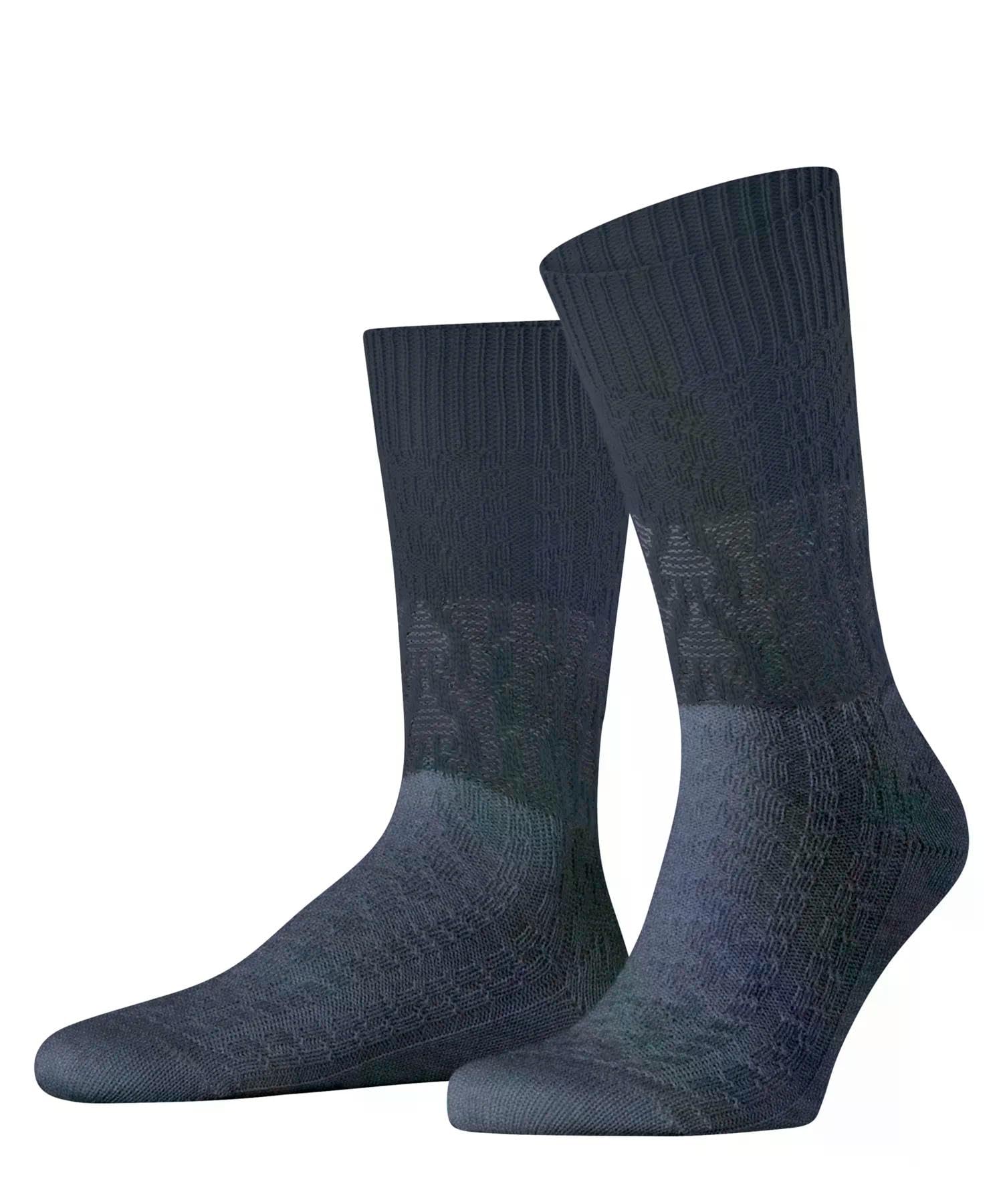 falke-free-climber-socken-blau-merinowolle-space-blue image 1