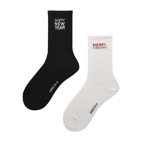 hudson-holiday-unisex-socken-2er-pack-schwarz-wei-35-38 image 6