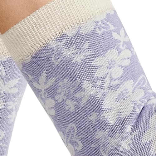 hudson-flower-fashion-socken-off-white-35-38-blumenmuster image 6