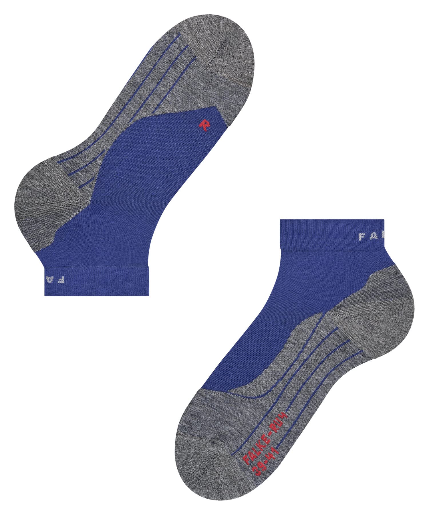 falke-ru4-endurance-short-laufsocken-blau-baumwolle image 7