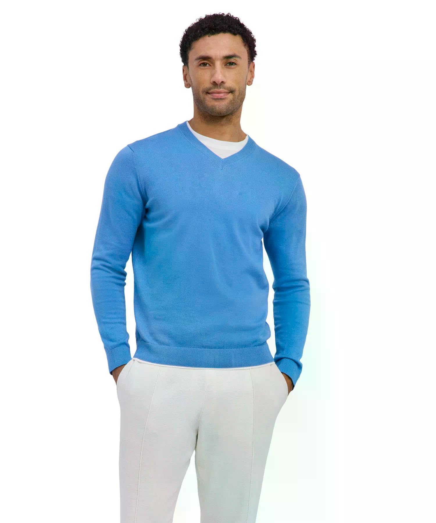 falke-cotton-knit-pullover-bio-baumwolle-v-ausschnitt image 7