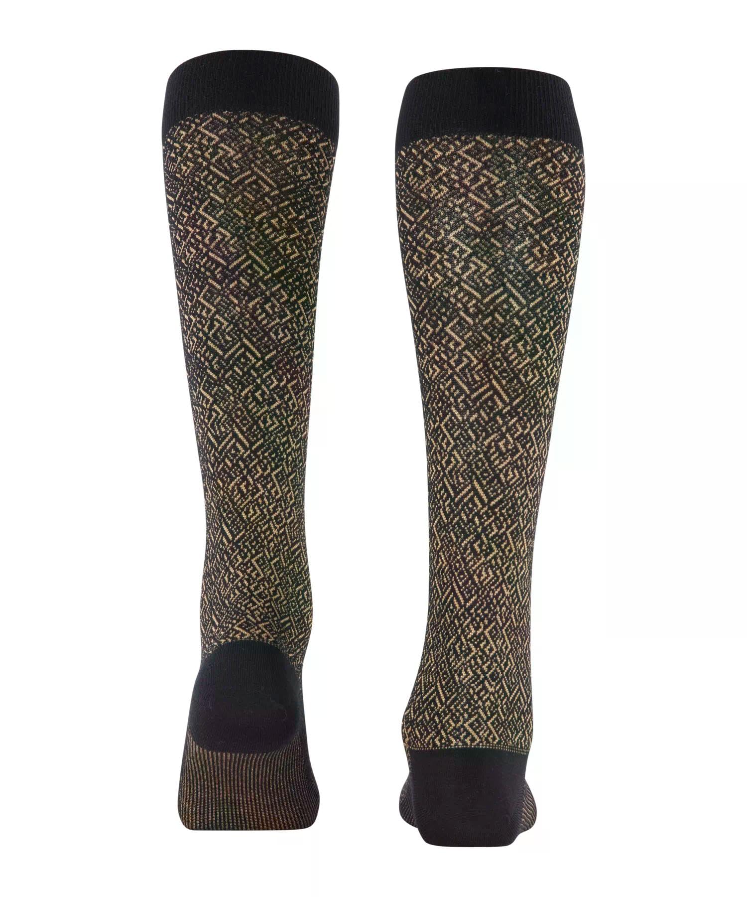 falke-snow-glitter-kniestr-mpfe-schwarz-35-38-merinowolle image 2