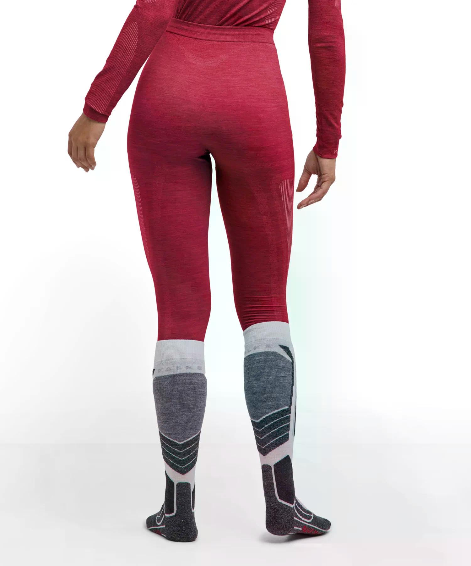 falke-wool-tech-3-4-funktionsunterhose-rot image 2