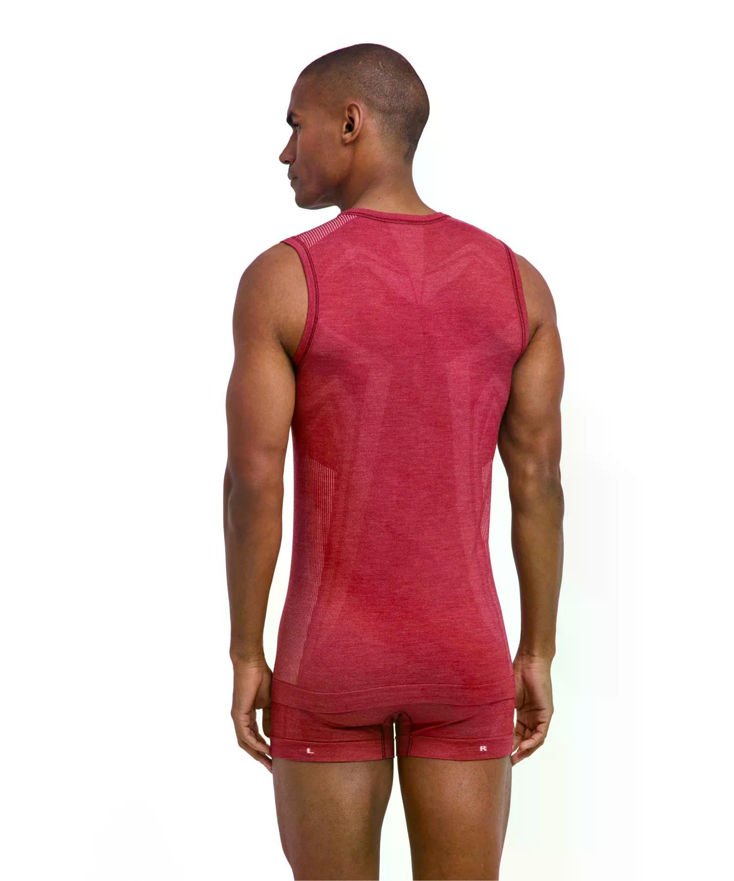 falke-wool-tech-light-singlet-herren-rot-funktionsunterhemd image 2