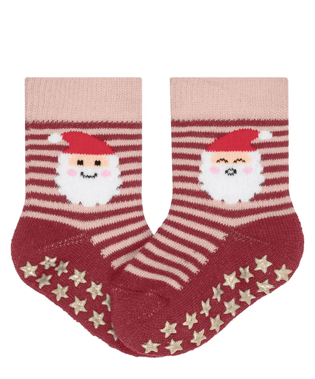 falke-haussocken-baby-hausschuh-socken-baumwolle-rot-6-12-monate image 1