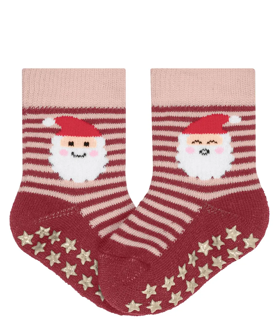 falke-haussocken-baby-hausschuh-socken-baumwolle-rot-6-12-monate image 1
