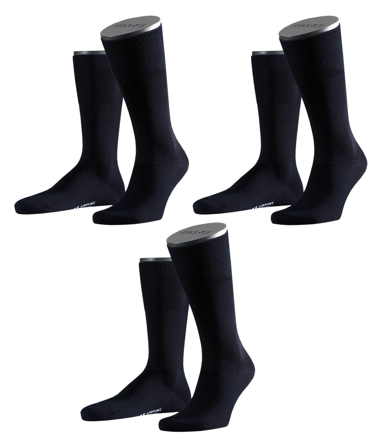 falke-airport-herren-socken-3-paar-schwarz-wolle image 8