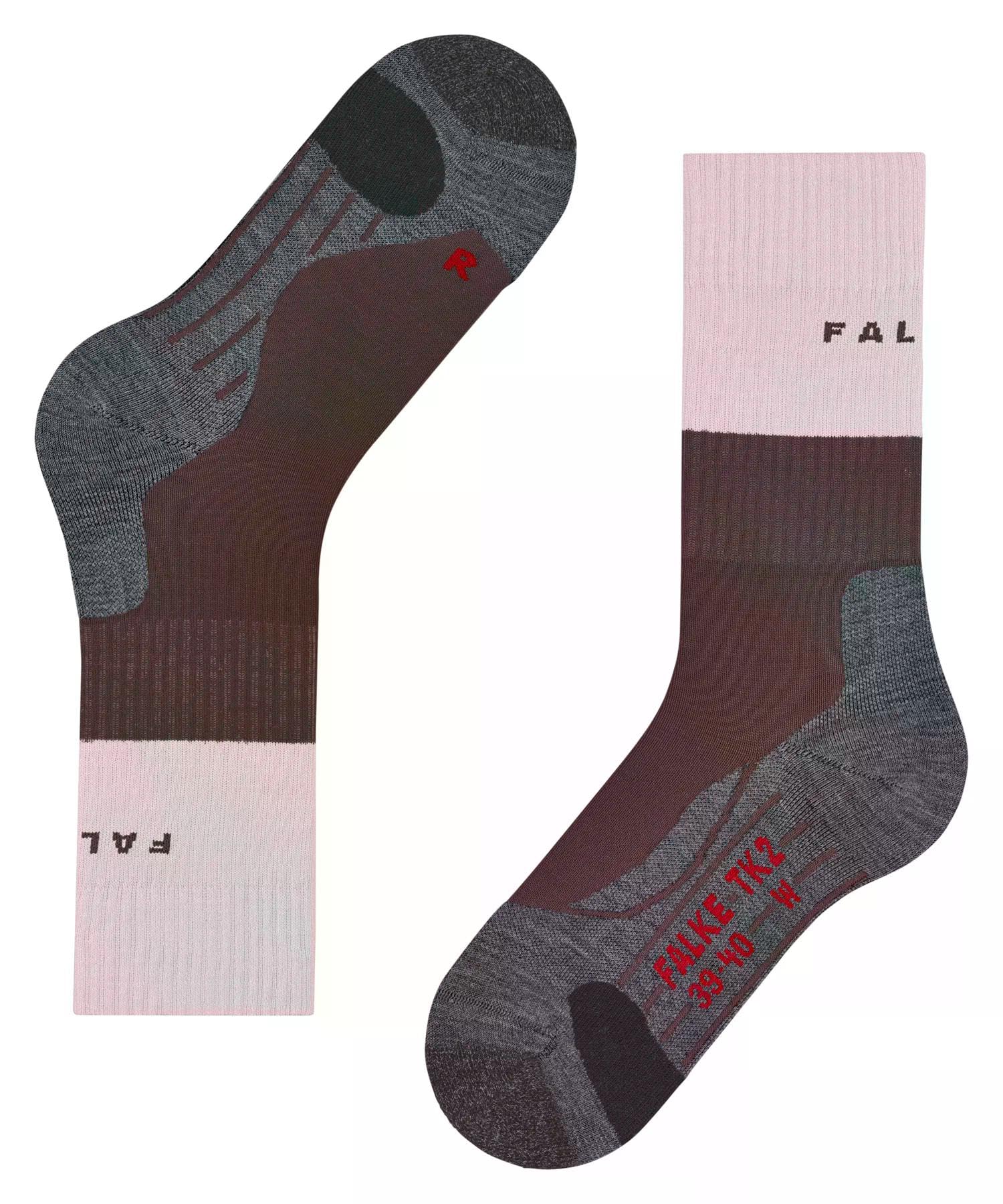 falke-tk2-wandersocken-damen-azalea-35-36-wolle-gepolstert image 6