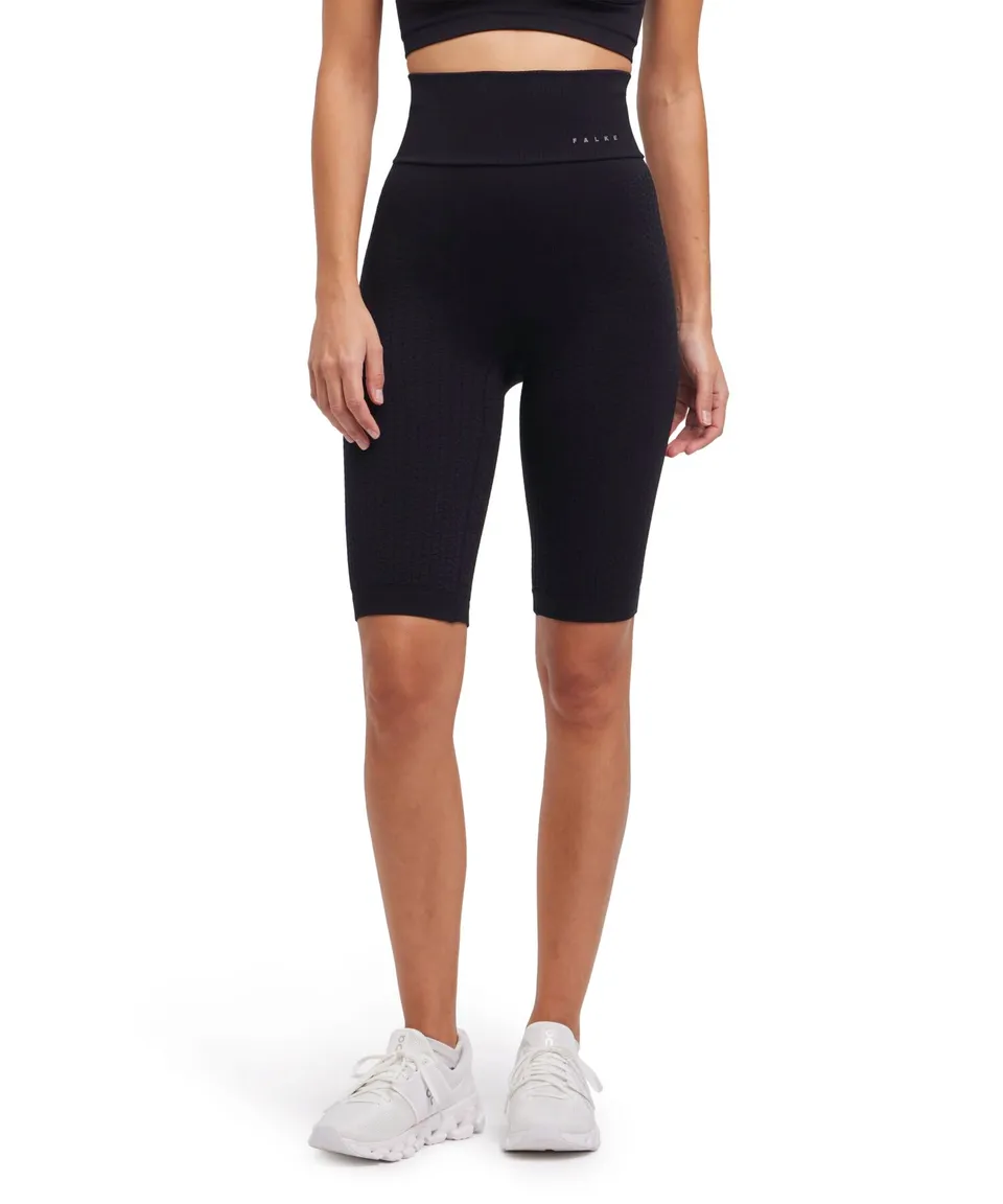 falke-cellulite-light-short-sporthose-damen-schwarz-atmungsaktiv image 1