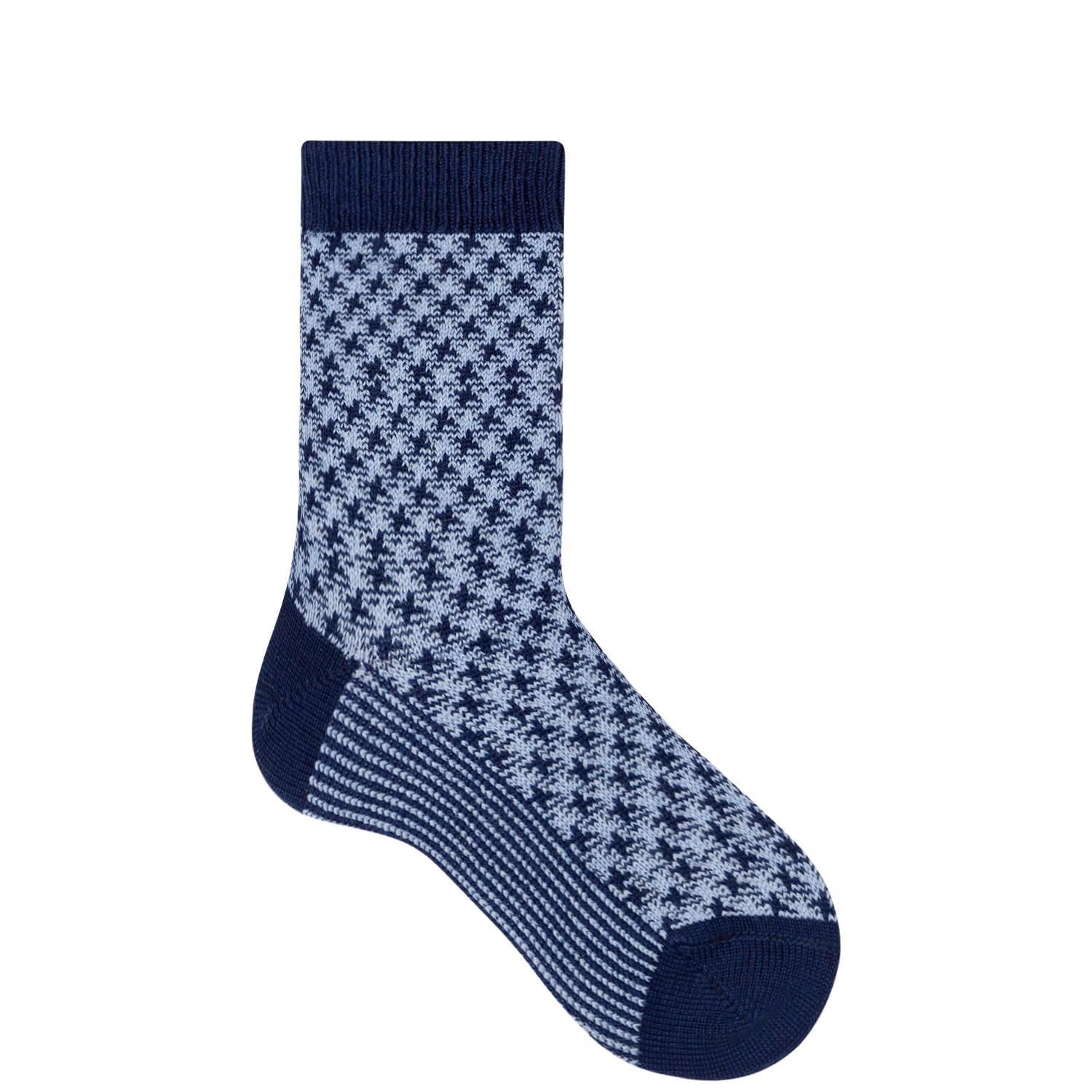 hudson-houndstooth-damensocken-pepita-schwarz-35-38 image 3
