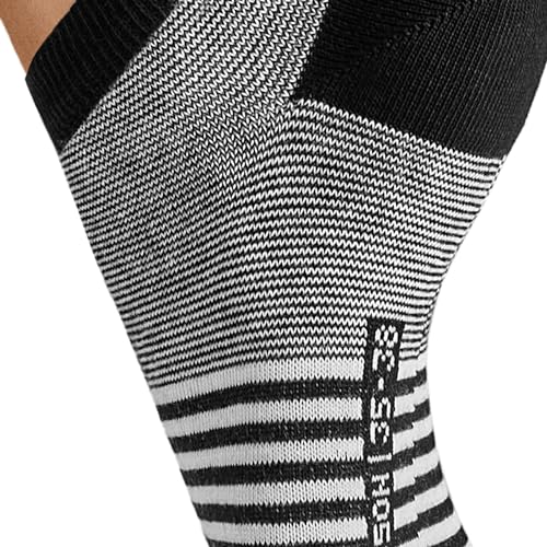 hudson-sporty-stripe-sneaker-socken-black-39-42-streifen image 4