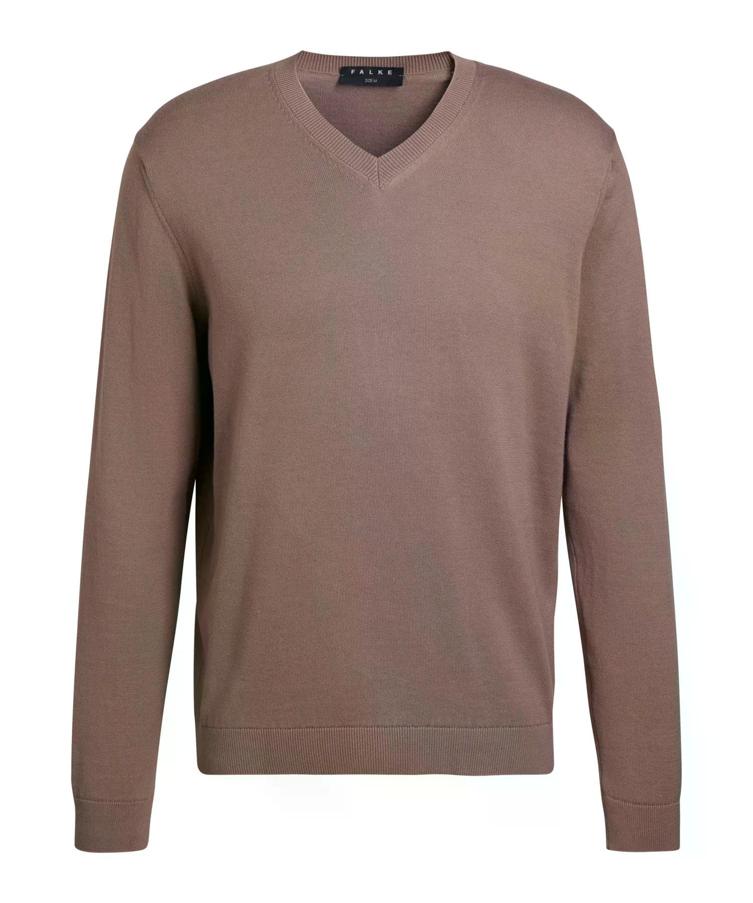 falke-cotton-knit-pullover-bio-baumwolle-v-ausschnitt image 6