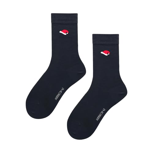 hudson-spider-santa-socken-2er-pack-schwarz-35-38 image 7