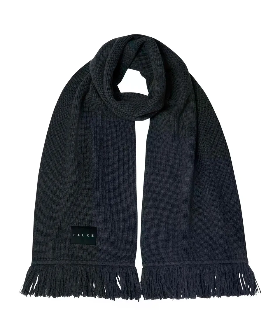 falke-basic-apparel-schal-merinowolle-grau-200-cm image 1