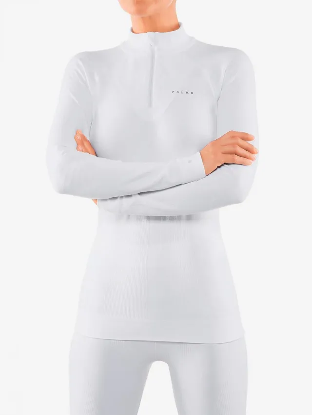 falke-maximum-warm-high-zip-funktionsshirt-schwarz-langarm image 1