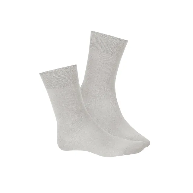 hudson-relax-herrensocken-silber-baumwolle-w-rmend image 1