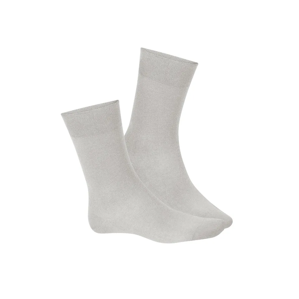 hudson-relax-herrensocken-silber-baumwolle-w-rmend image 1