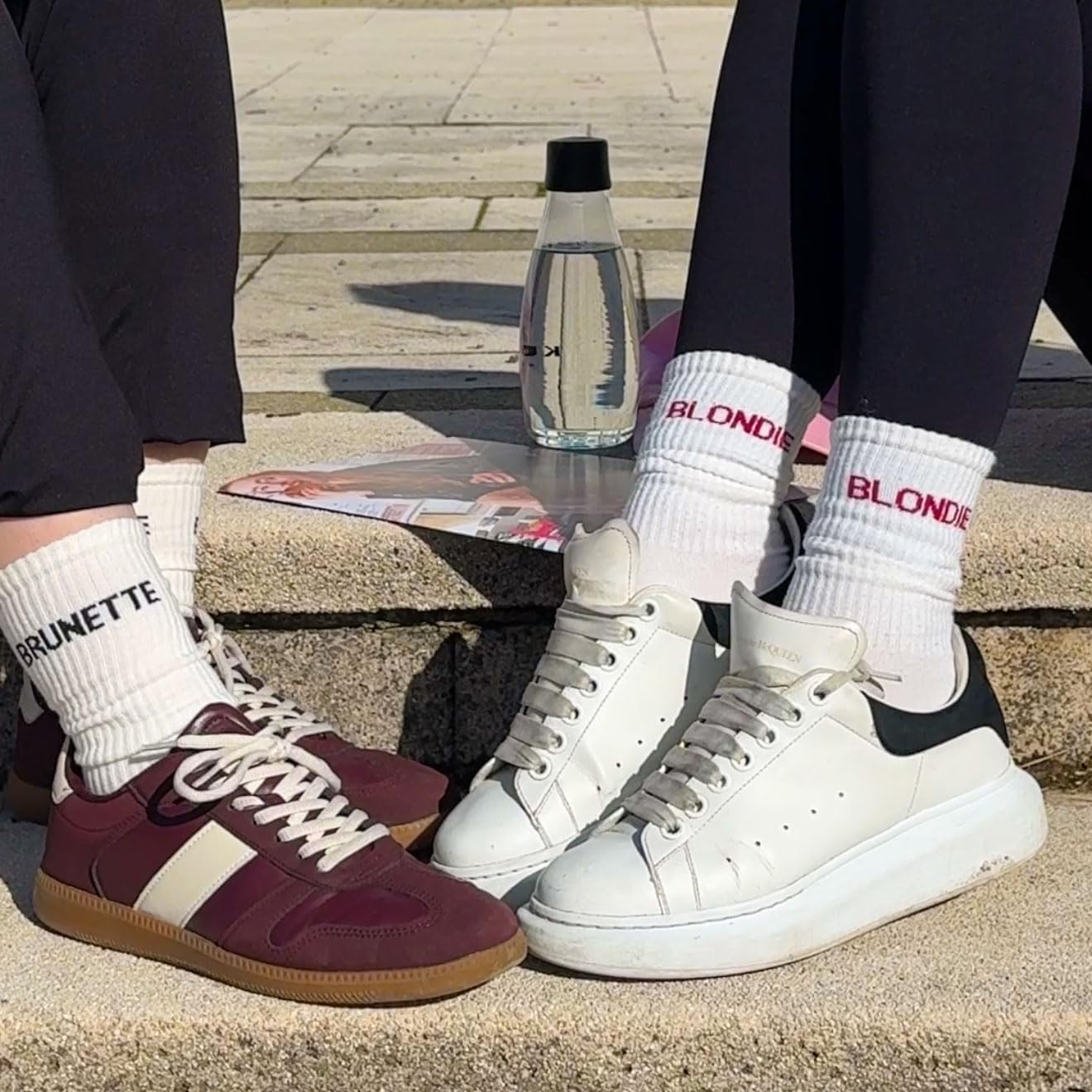 hudson-blondie-socken-2er-pack-39-42-herz-retro image 6