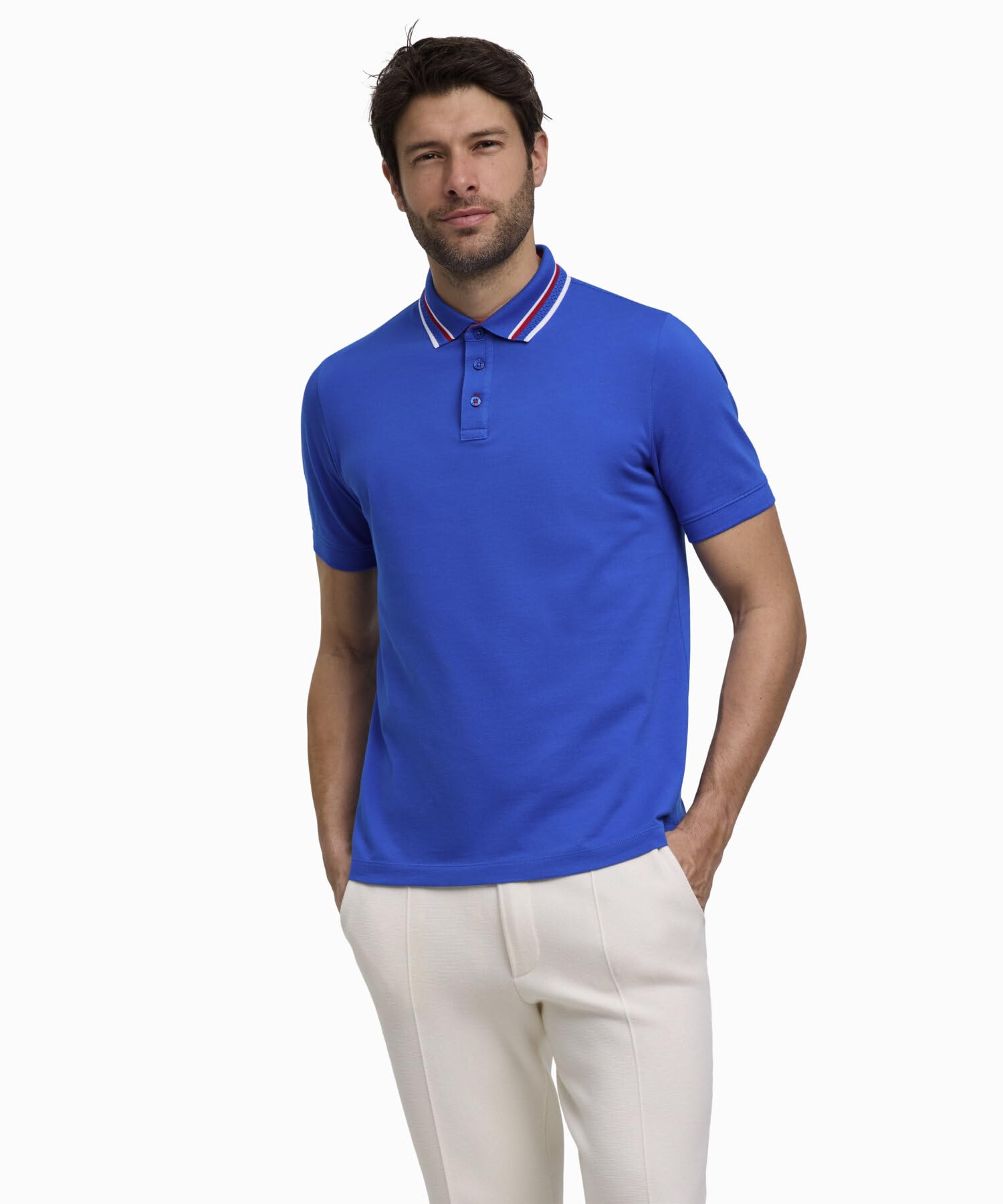 falke-essential-polo-detail-polohemd-l-pima-baumwolle image 1