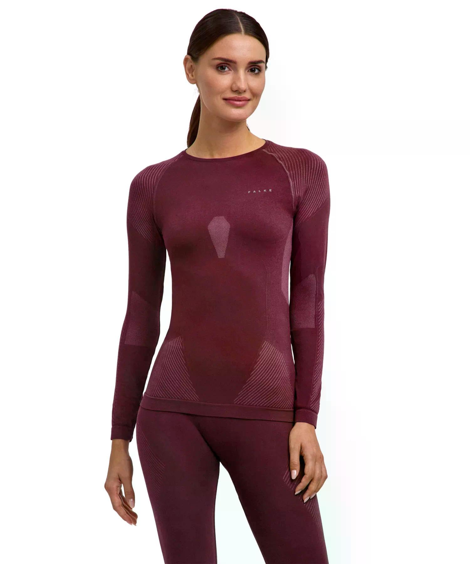falke-warm-round-neck-funktionsshirt-langarm-schwarz-damen image 8