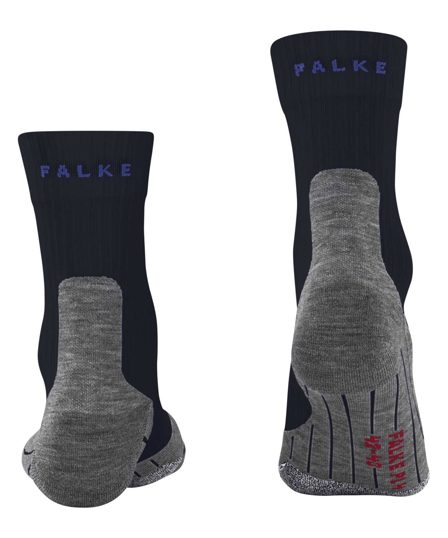 falke-pl4-padelsocken-herren-baumwolle-blau-space-blue image 2