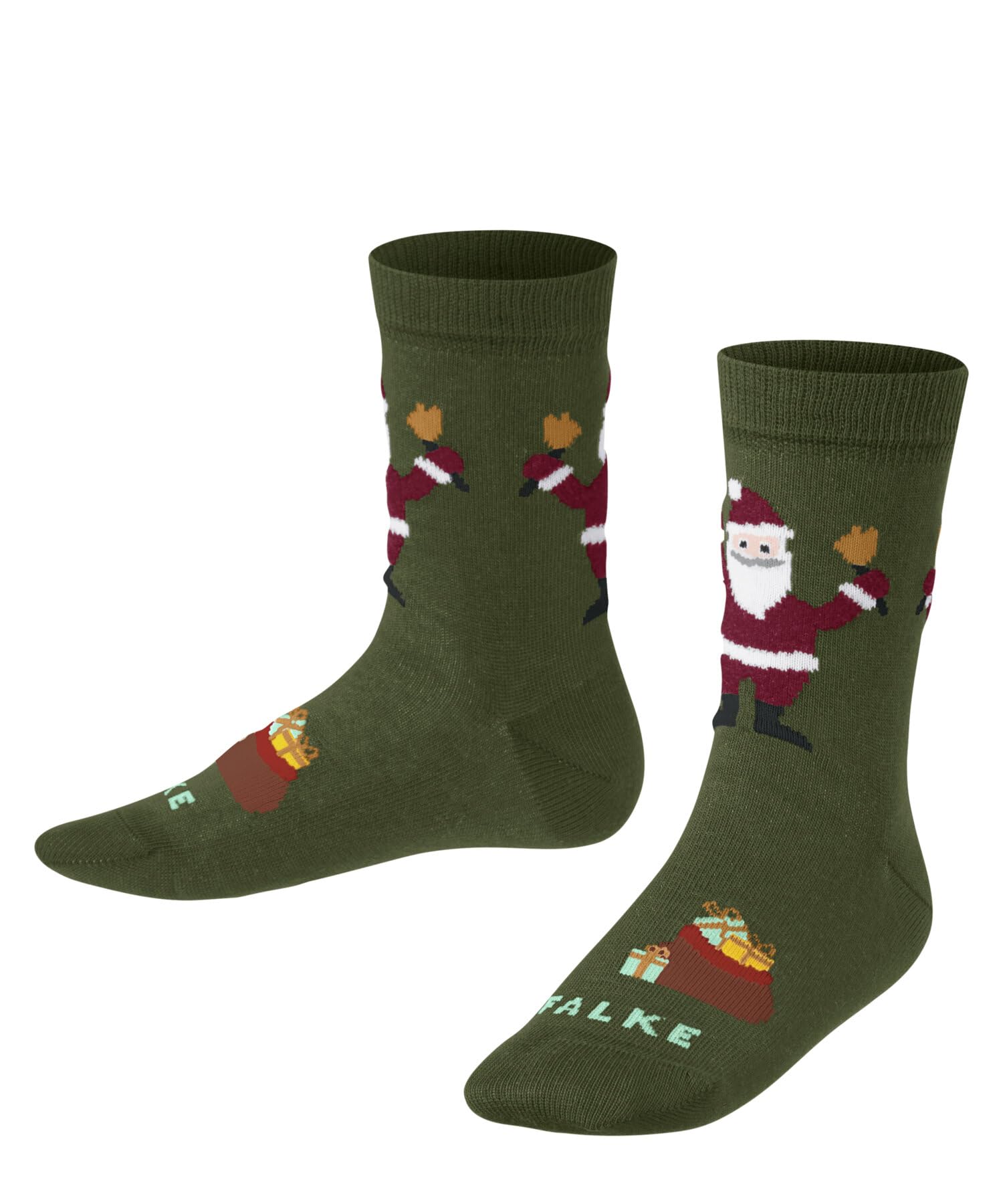 falke-happy-santa-kindersocken-baumwolle-weihnachten image 5