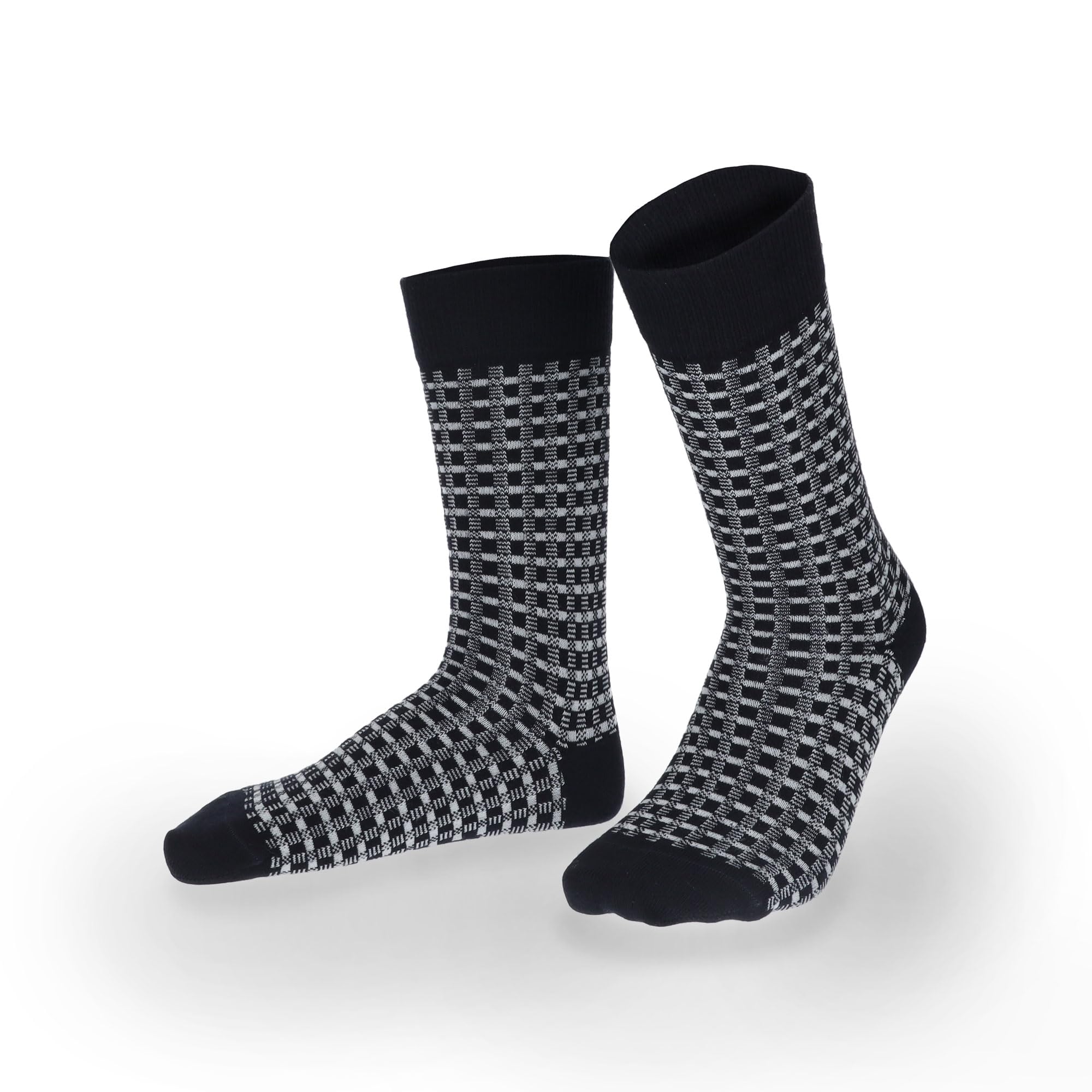 hudson-link-fashion-socke-schwarz-39-42-karo image 4