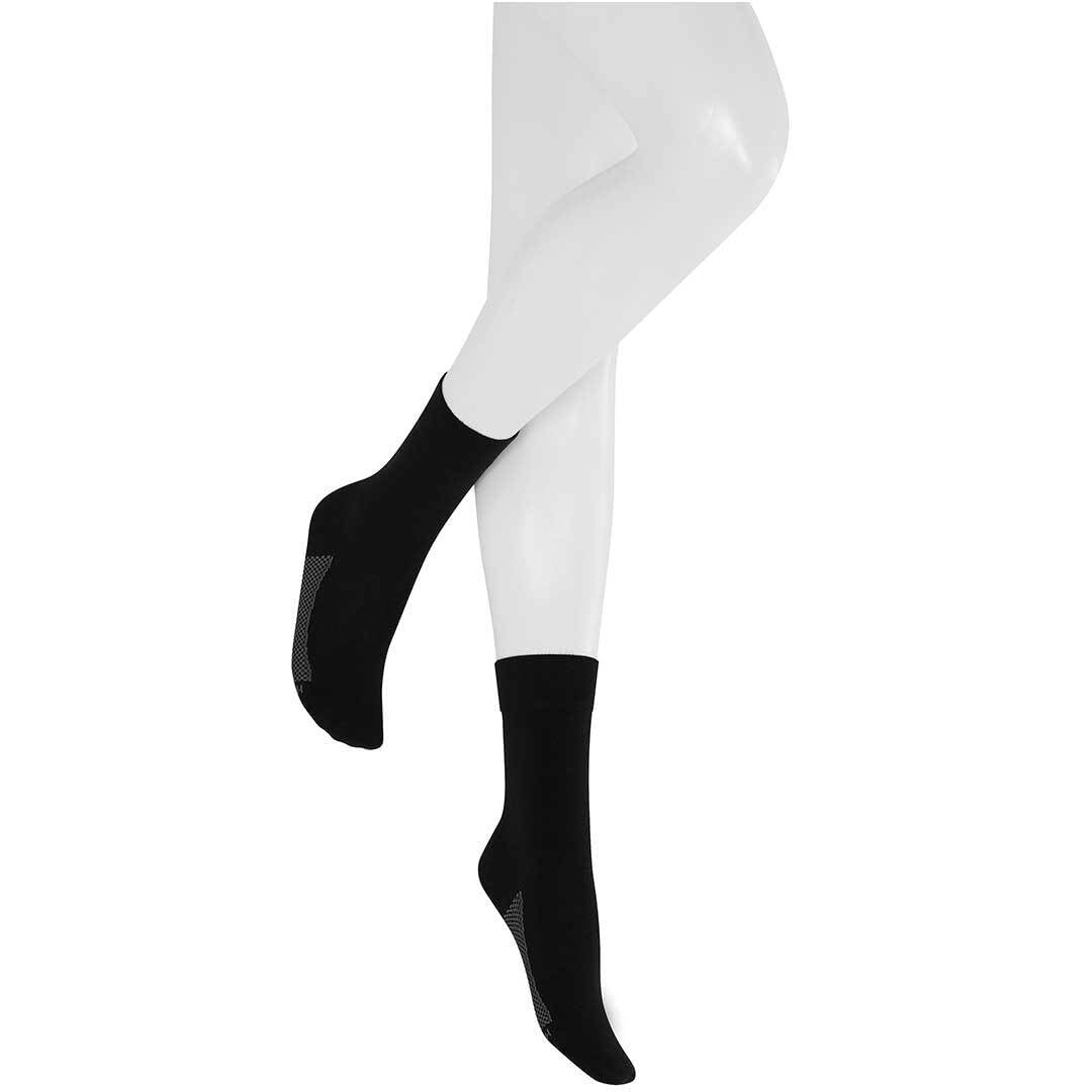 hudson-dry-cotton-damensocken-black-0005-klimaregulierend image 2