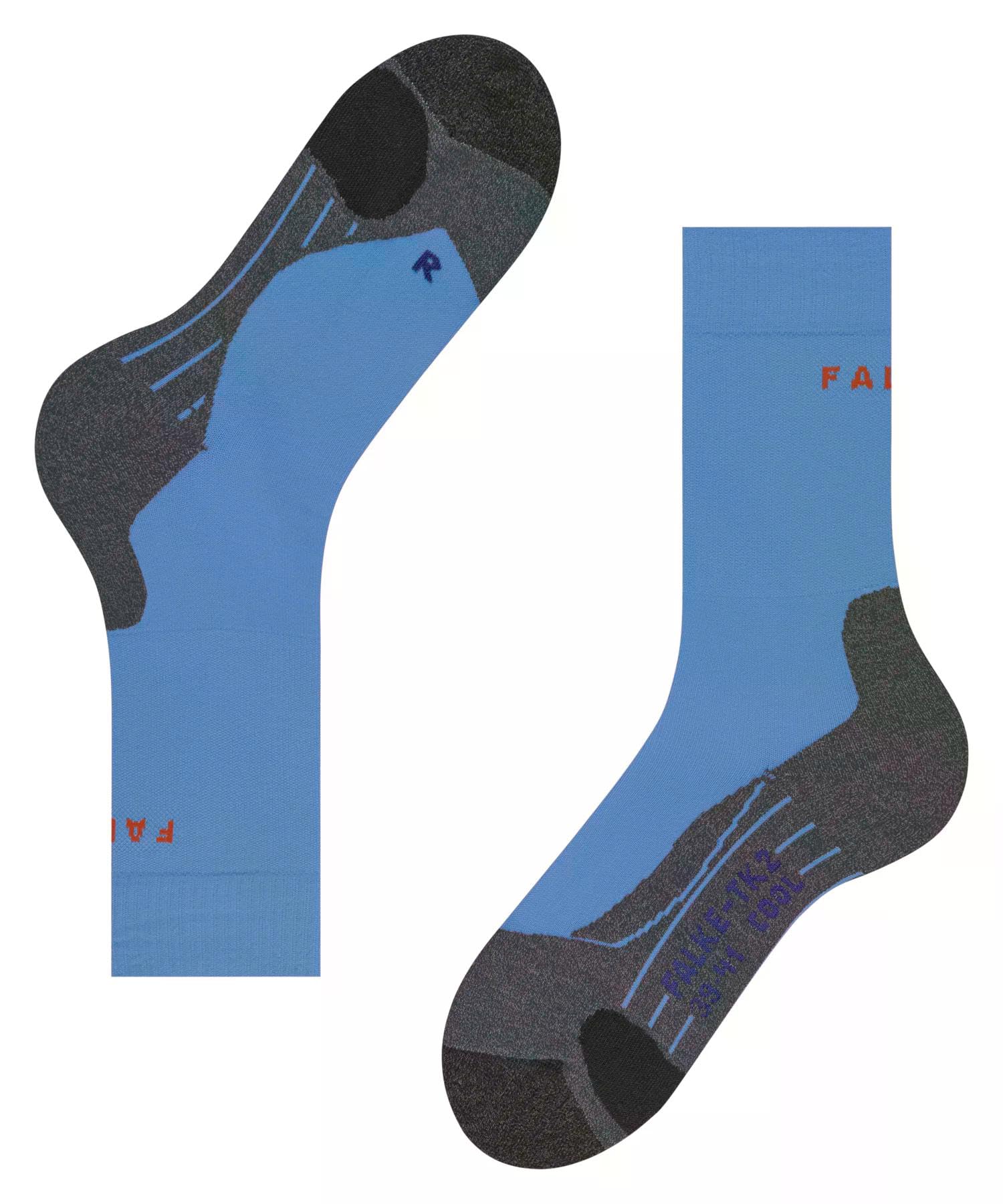 falke-tk2-cool-wandersocken-damen-grau-morning-sky-antiblasen image 6