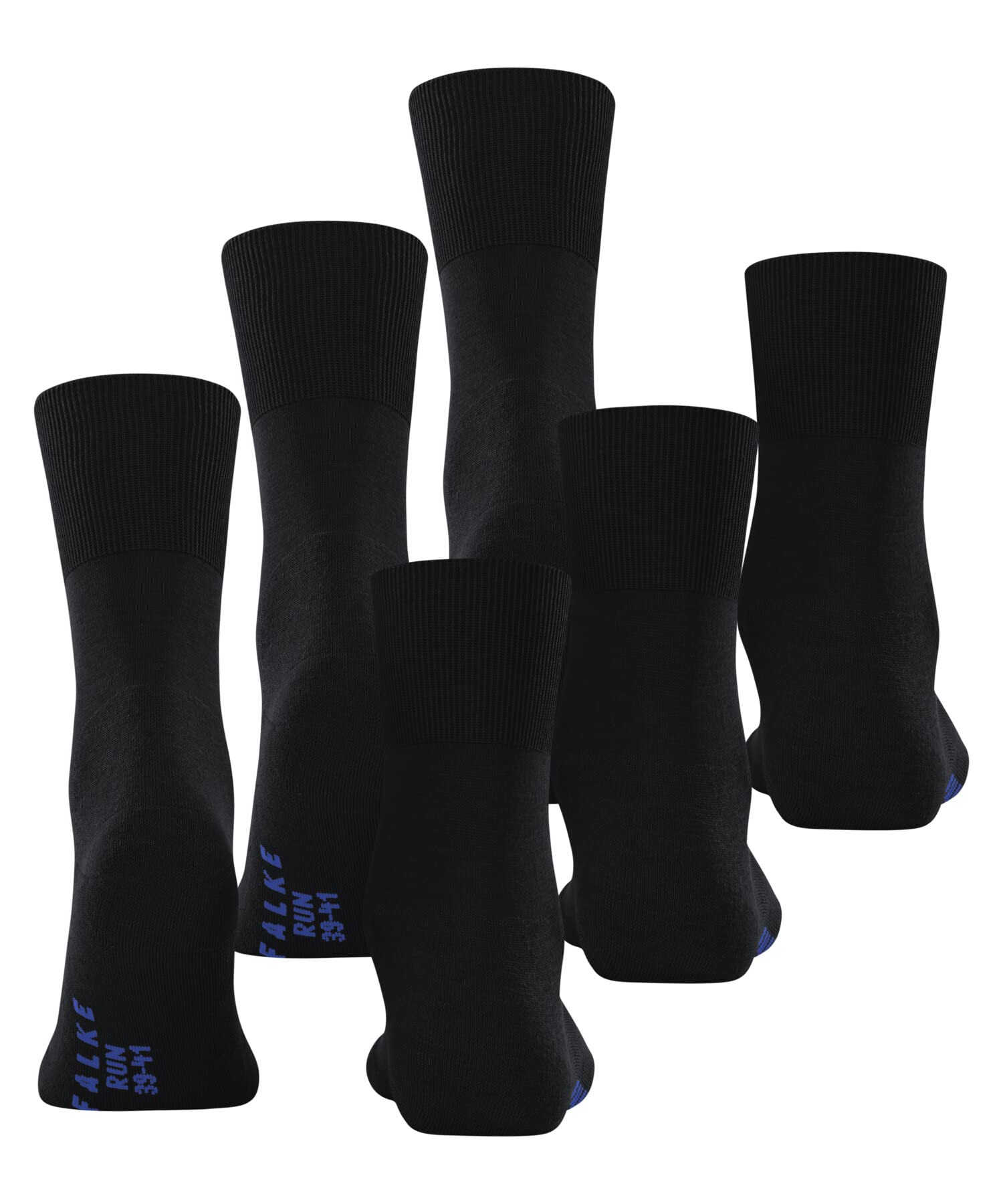 falke-run-socken-baumwolle-marine-3-paar-gr-44-45 image 2