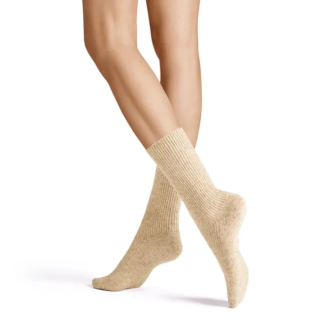hudson-winter-rib-socken-beige-35-38-warm-gerippt image 1