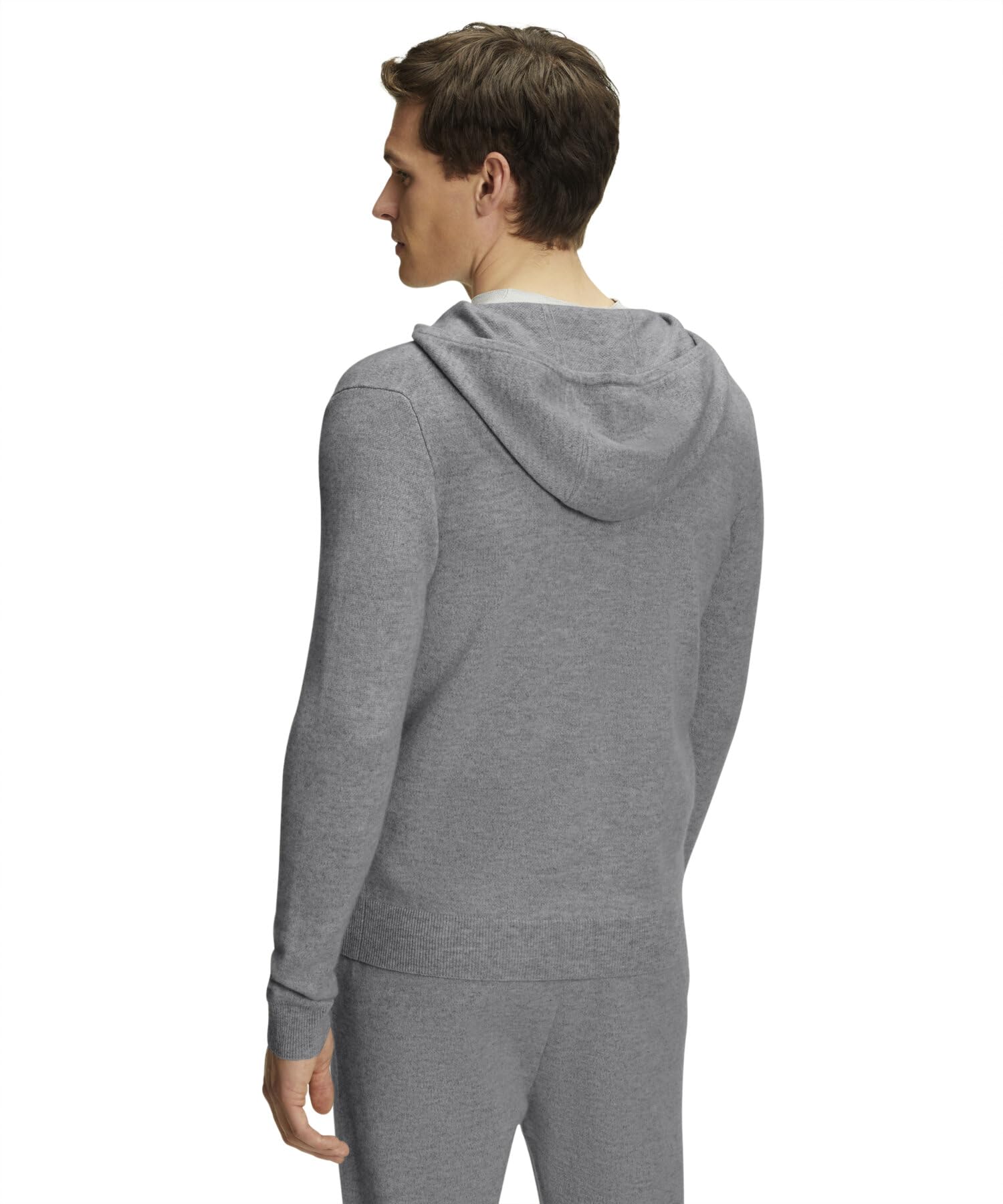 falke-luxury-hooded-zip-jacke-herren-schwarz-l-kaschmir image 2