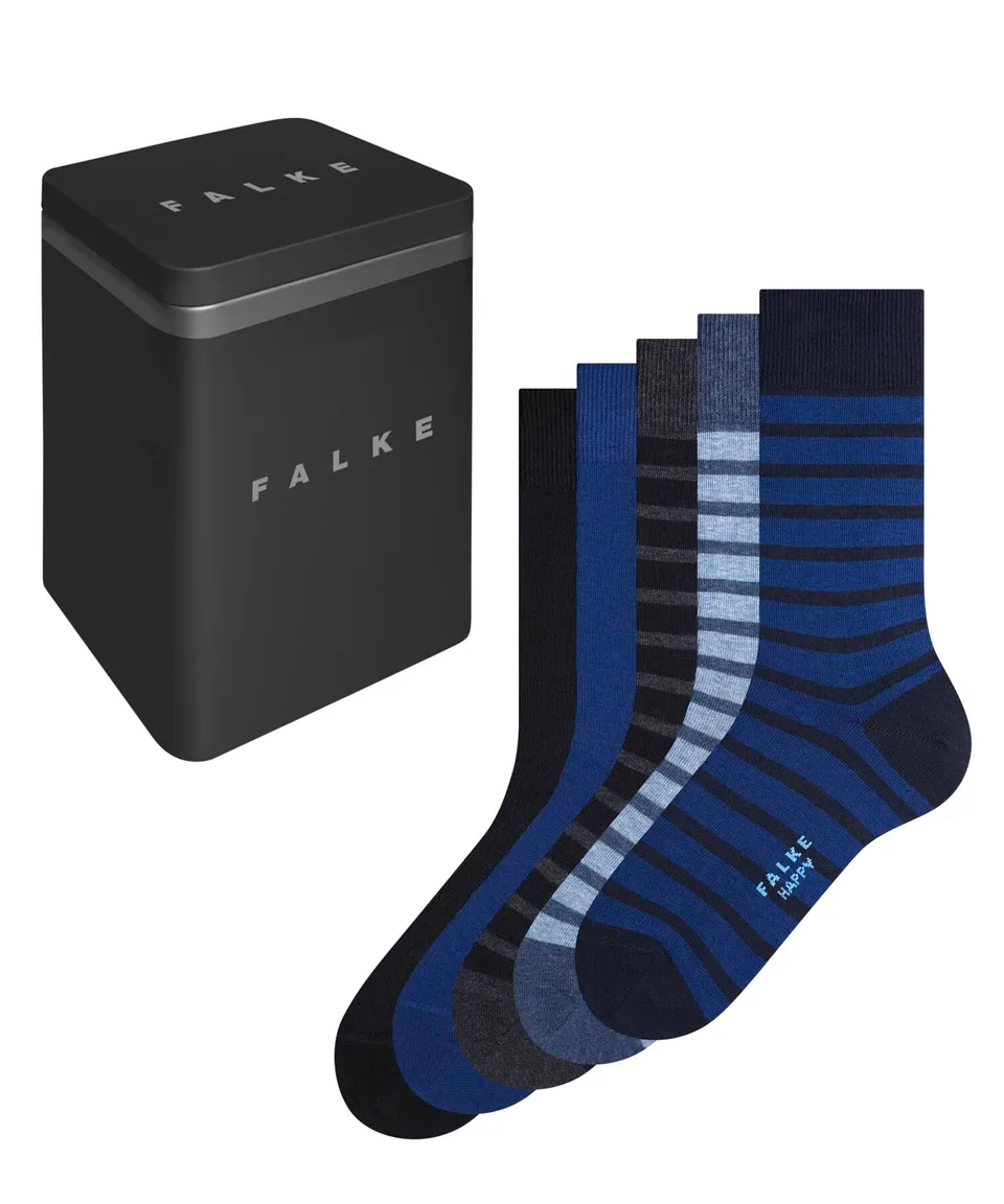 falke-happy-box-5-pack-herren-socken-baumwolle-gr-43-46 image 1