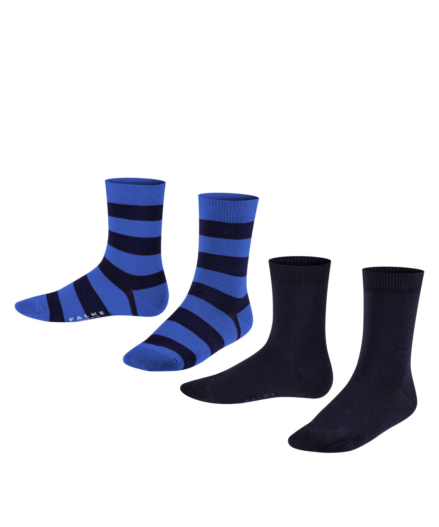falke-happy-stripe-kinder-socken-marine-2-paar-31-34 image 8