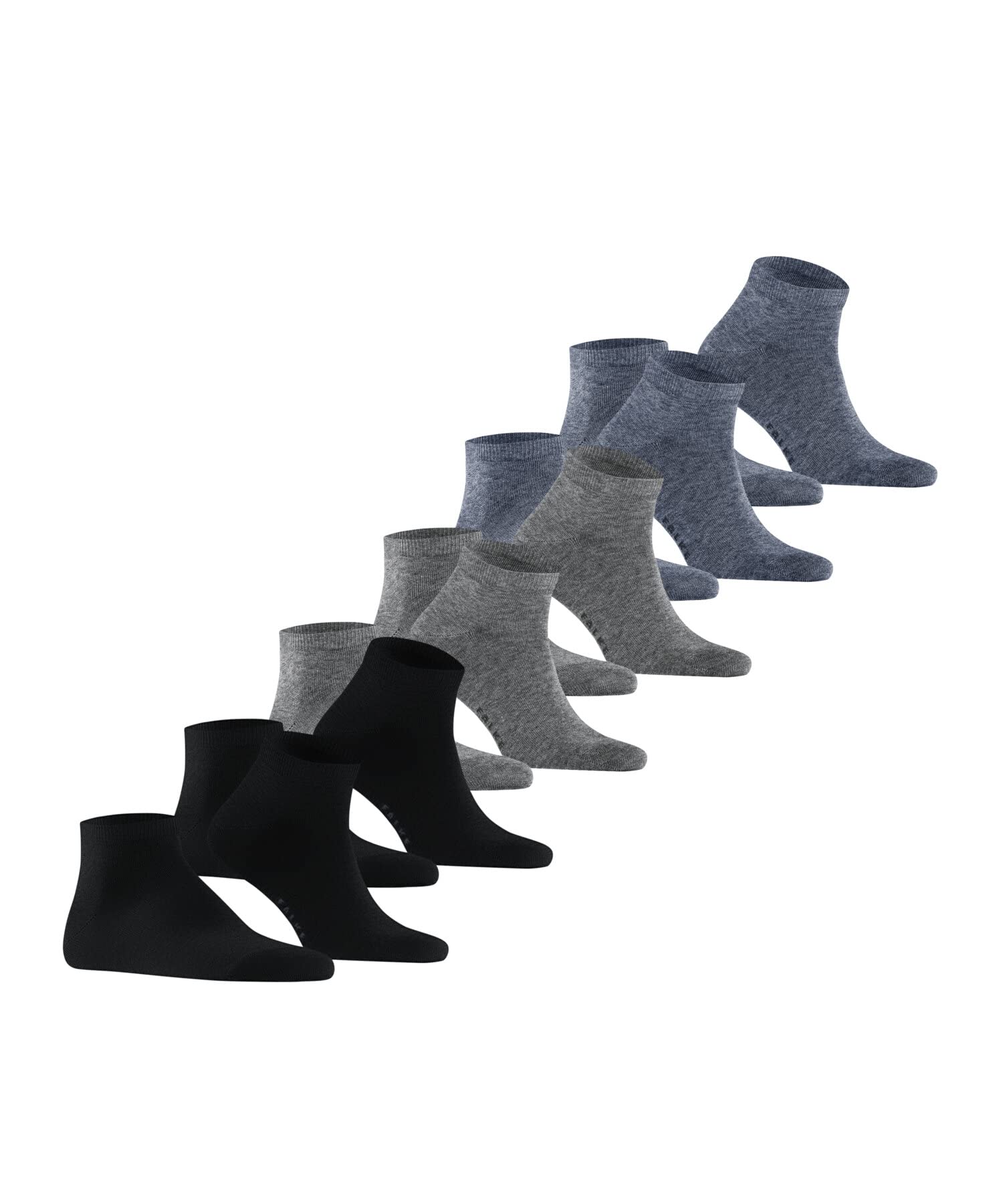 falke-happy-sneakersocken-wei-6-paar-39-42 image 3