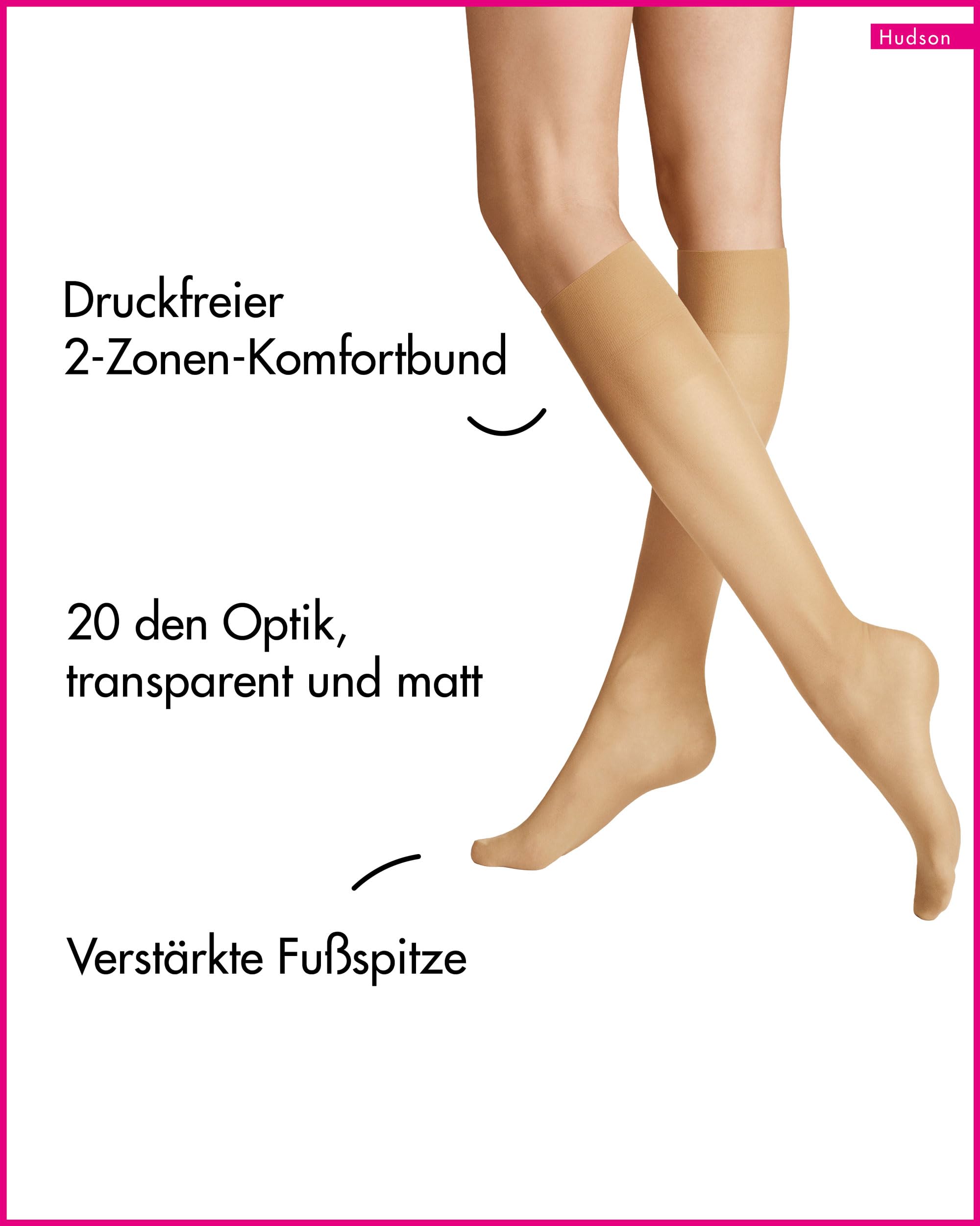hudson-simply-20-to-go-damen-kniestr-mpfe-teint-2er-pack-20-den image 3