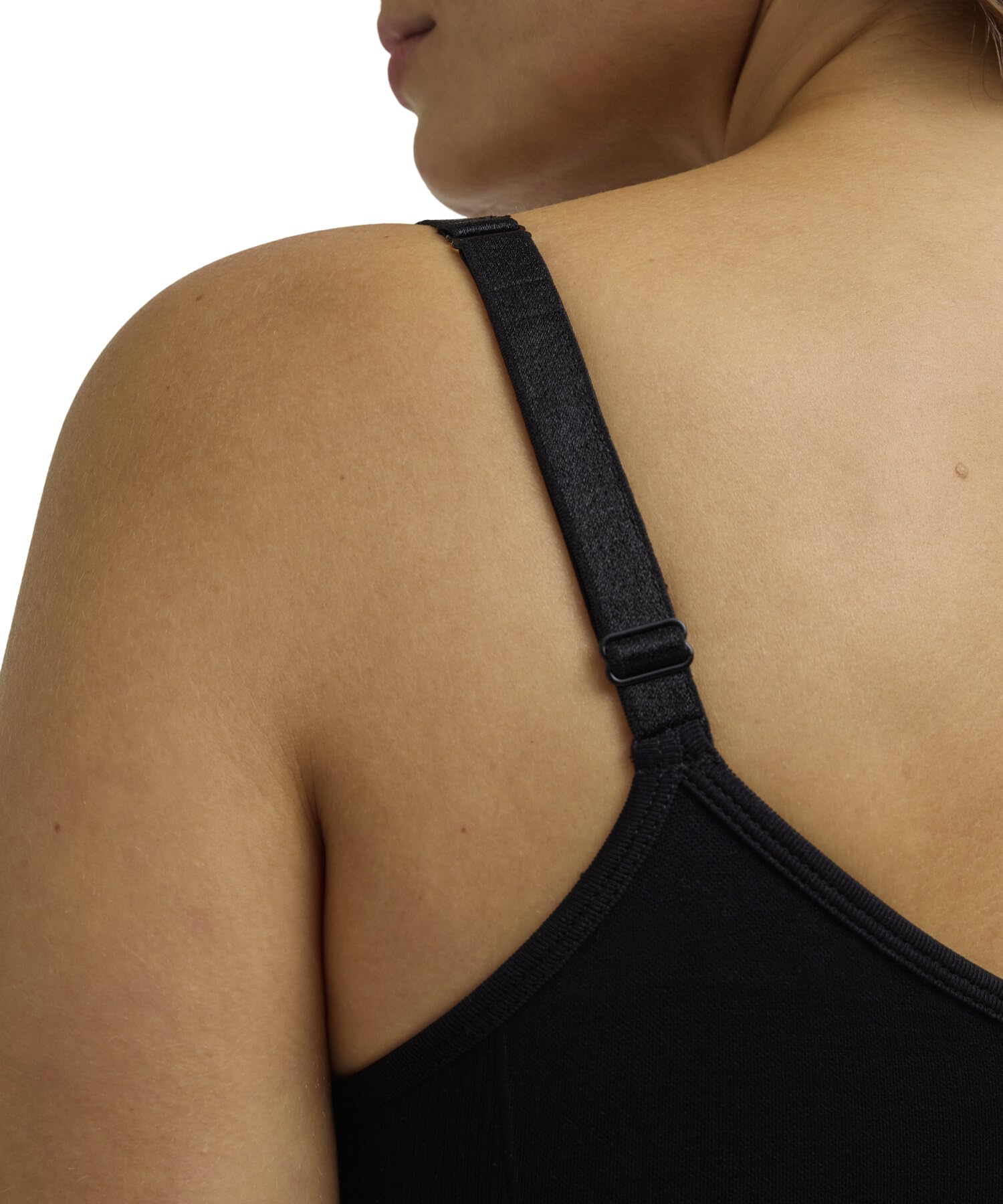 falke-smart-support-shapewear-top-schwarz-nahtlos image 4