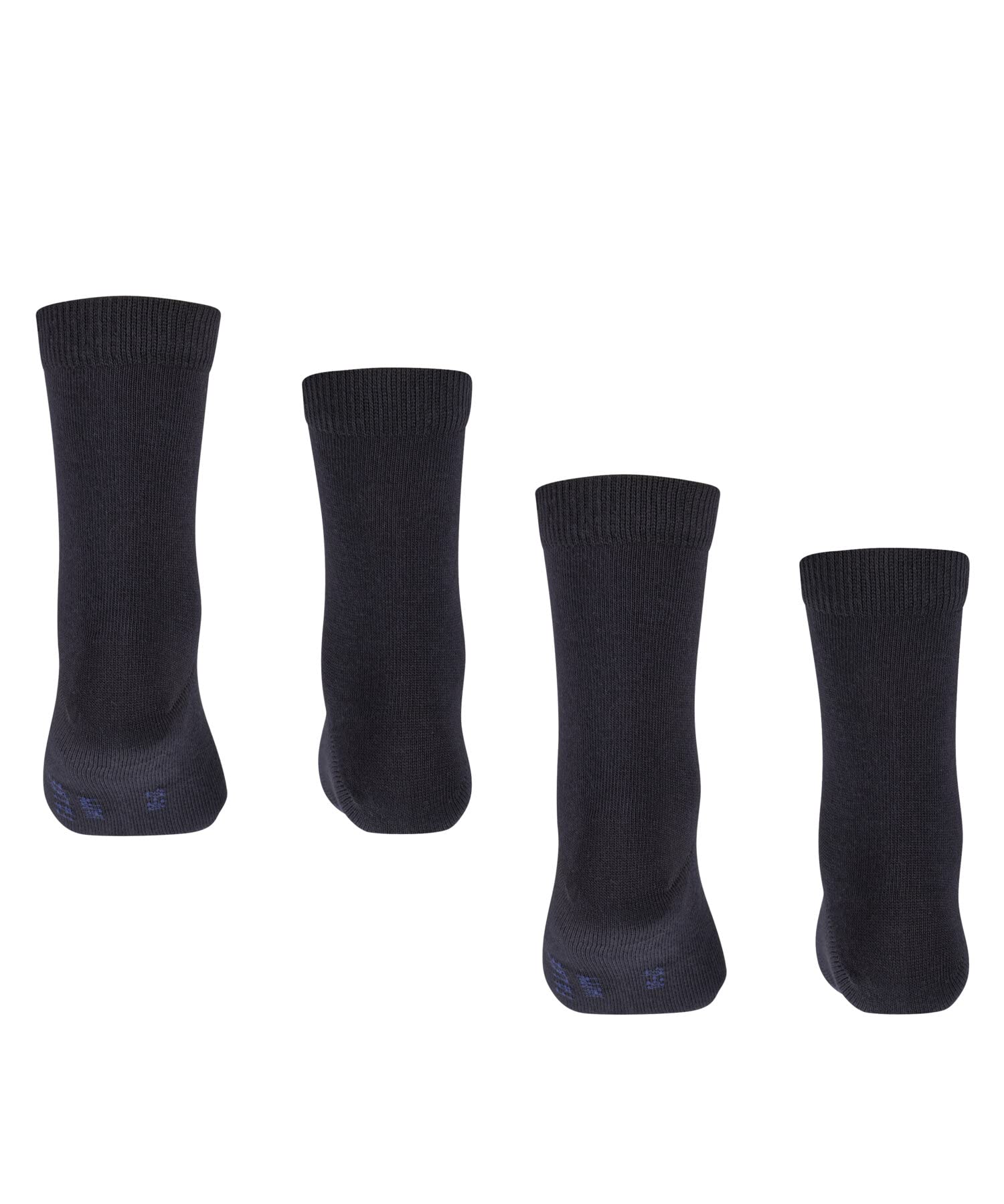 falke-happy-kinder-socken-2-pack-baumwolle-schwarz image 2
