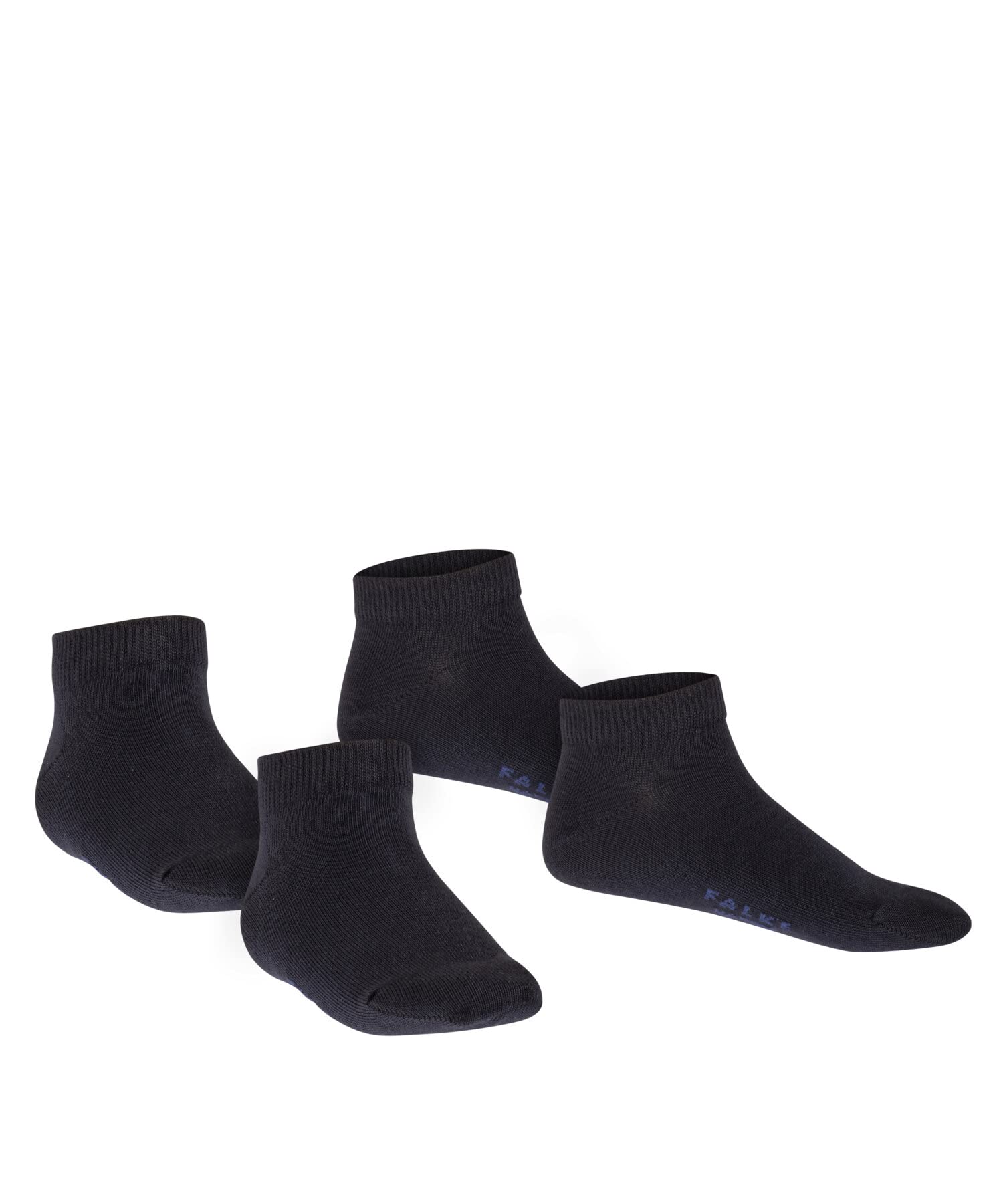 falke-happy-sneakersocken-kinder-baumwolle-navy-2er-pack image 3