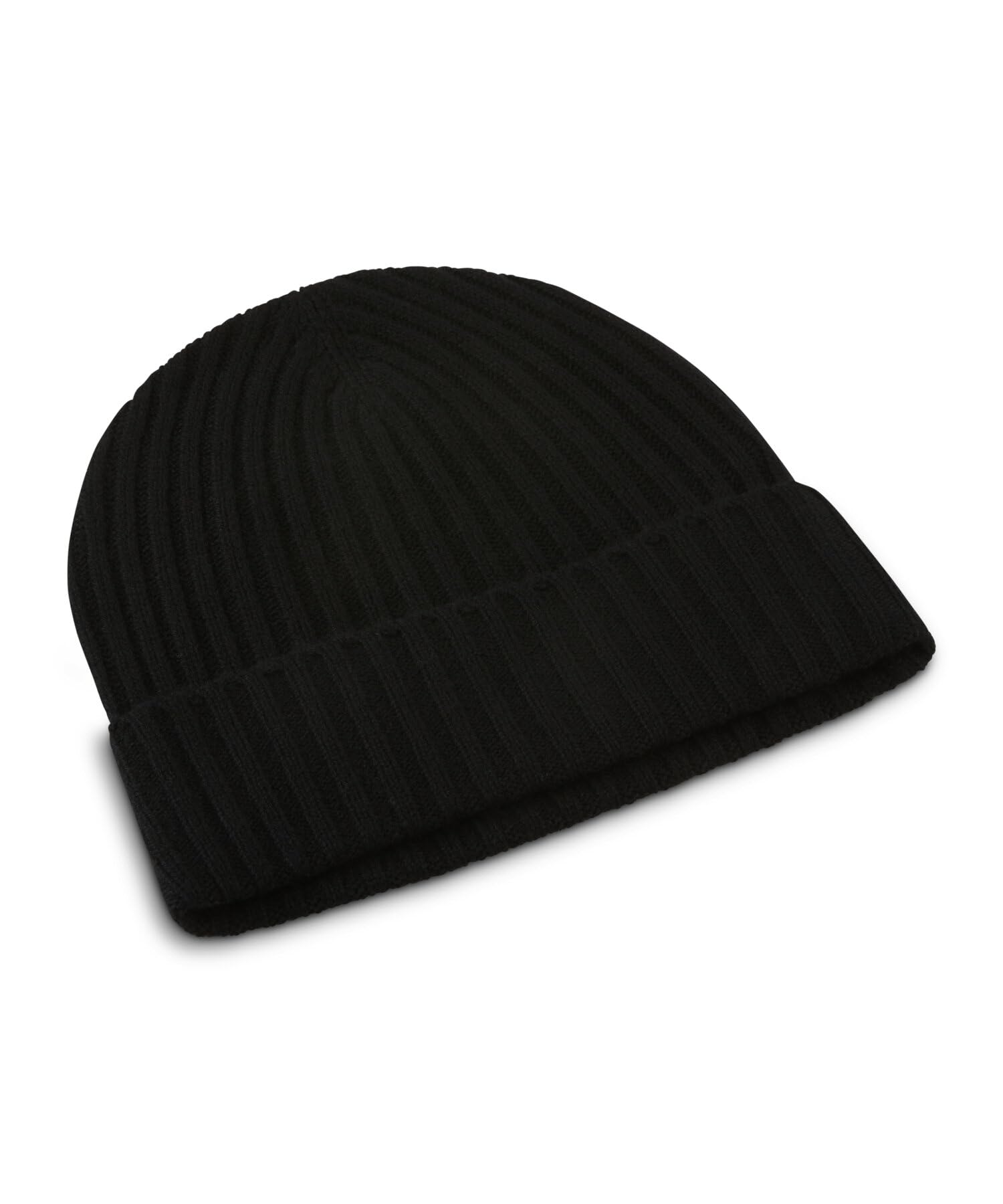 falke-basic-ribbed-m-tze-schwarz-kaschmir-winter image 2