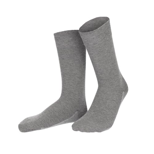 hudson-spider-herren-socken-dry-cotton-43-46-grau-mel-1-paar image 7