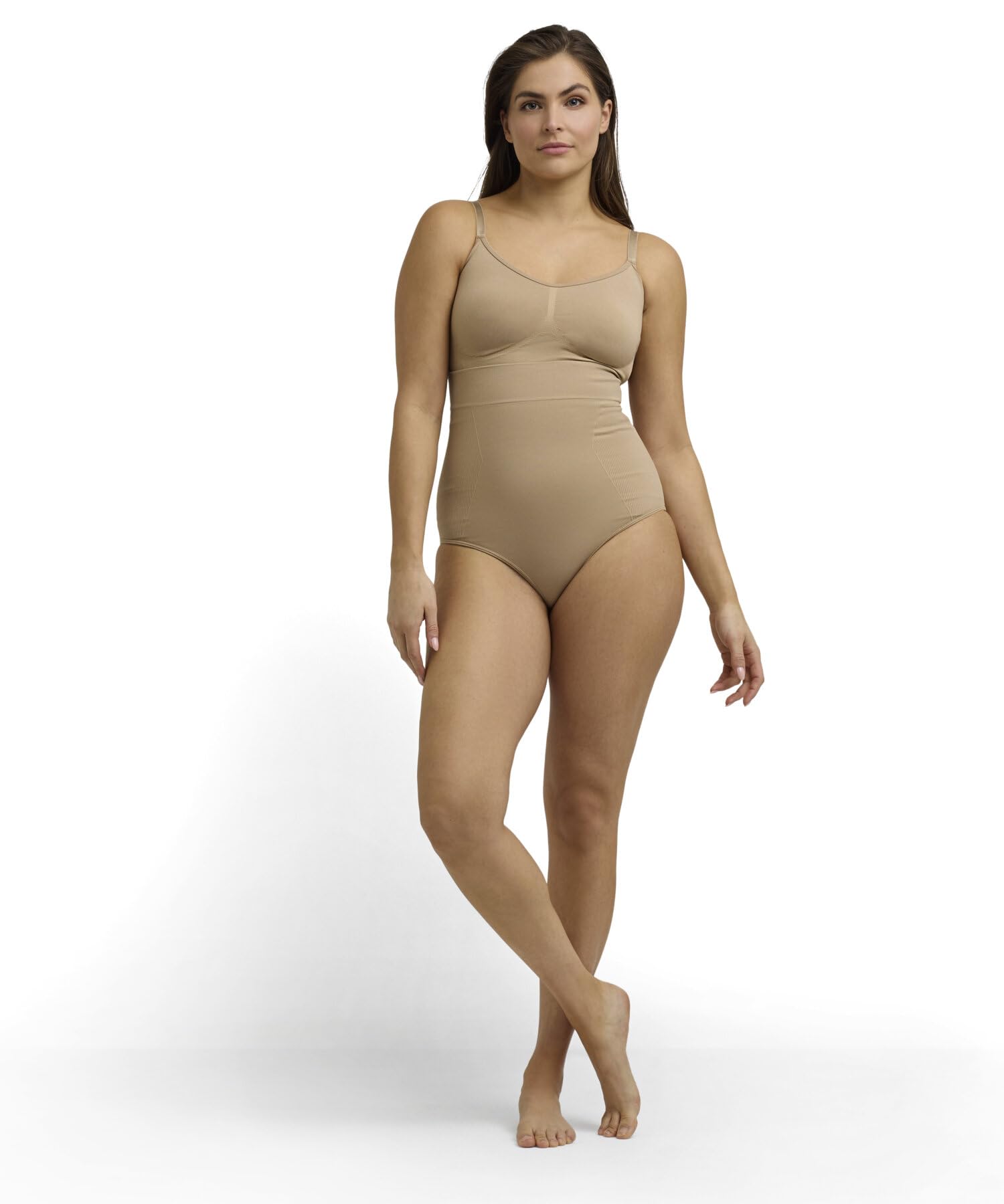 falke-smart-support-shapewear-unterhose-schwarz-l-nahtlos image 3