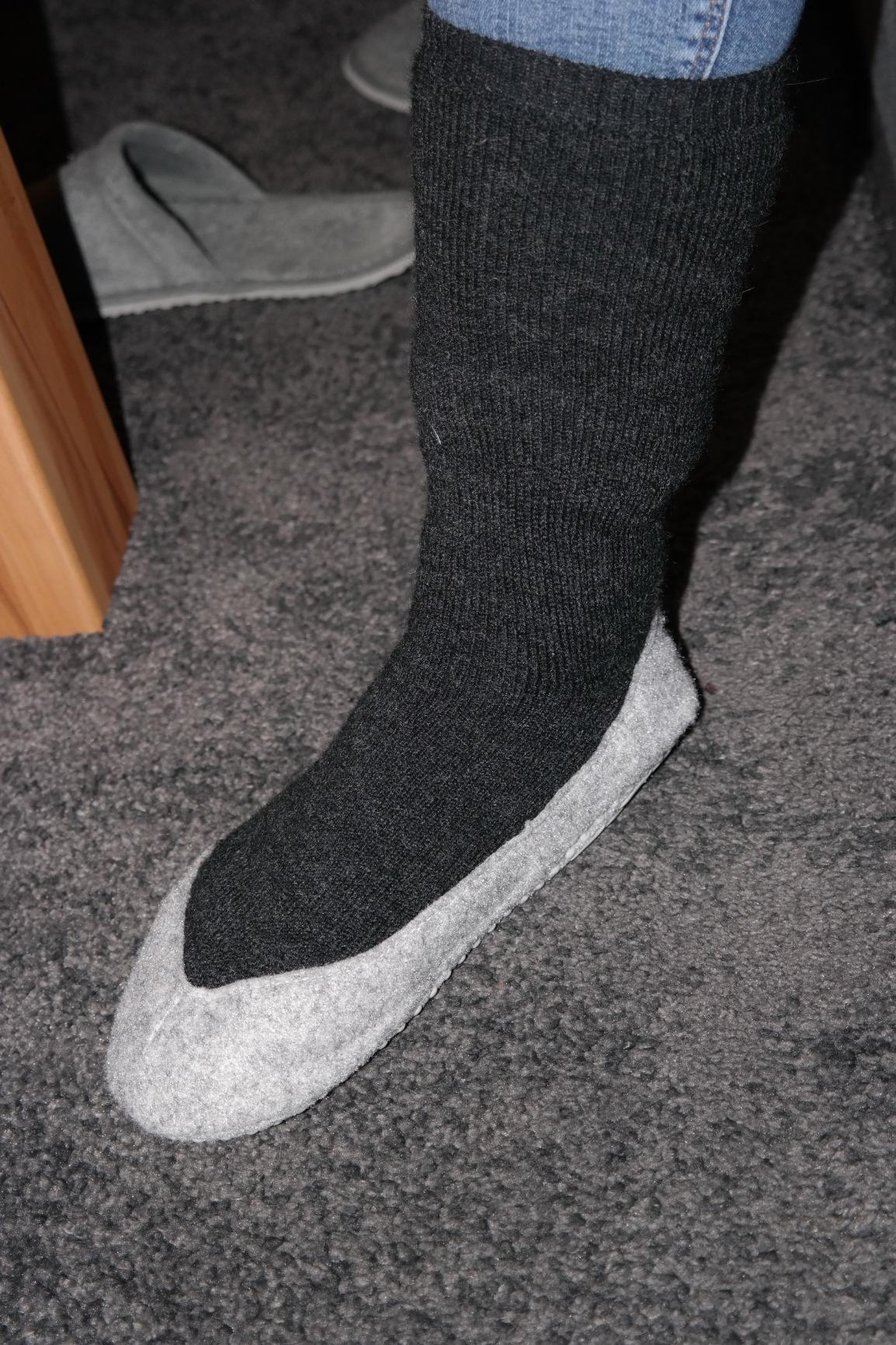 Rutscht hinten