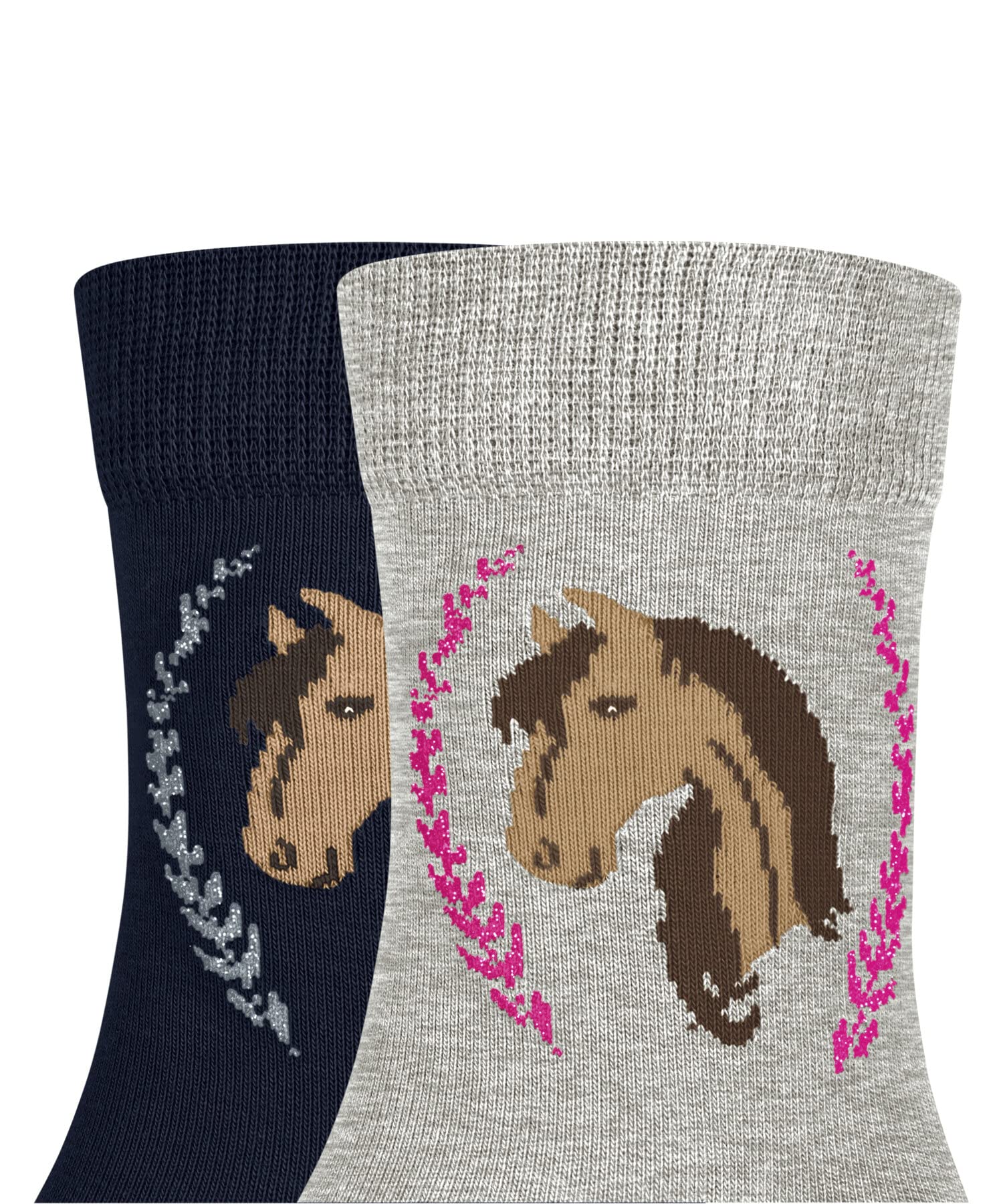falke-horse-kindersocken-2-pack-pferd-23-26 image 4