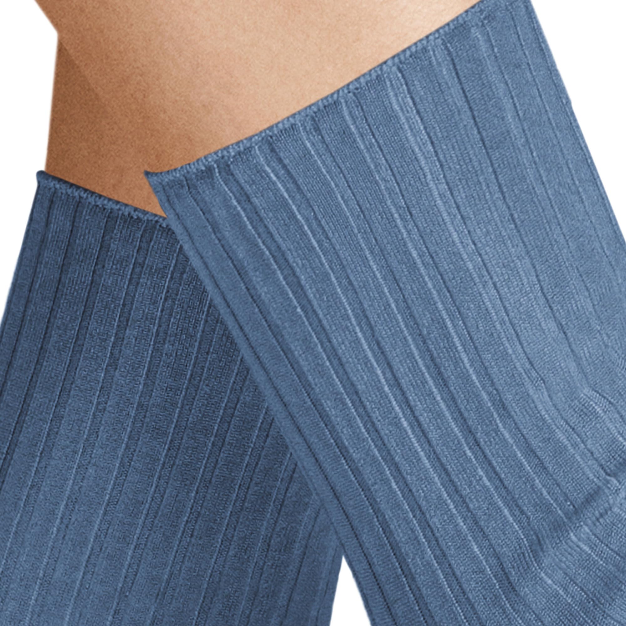 hudson-classic-rib-socken-damen-steel-blue-39-42-rippe image 2