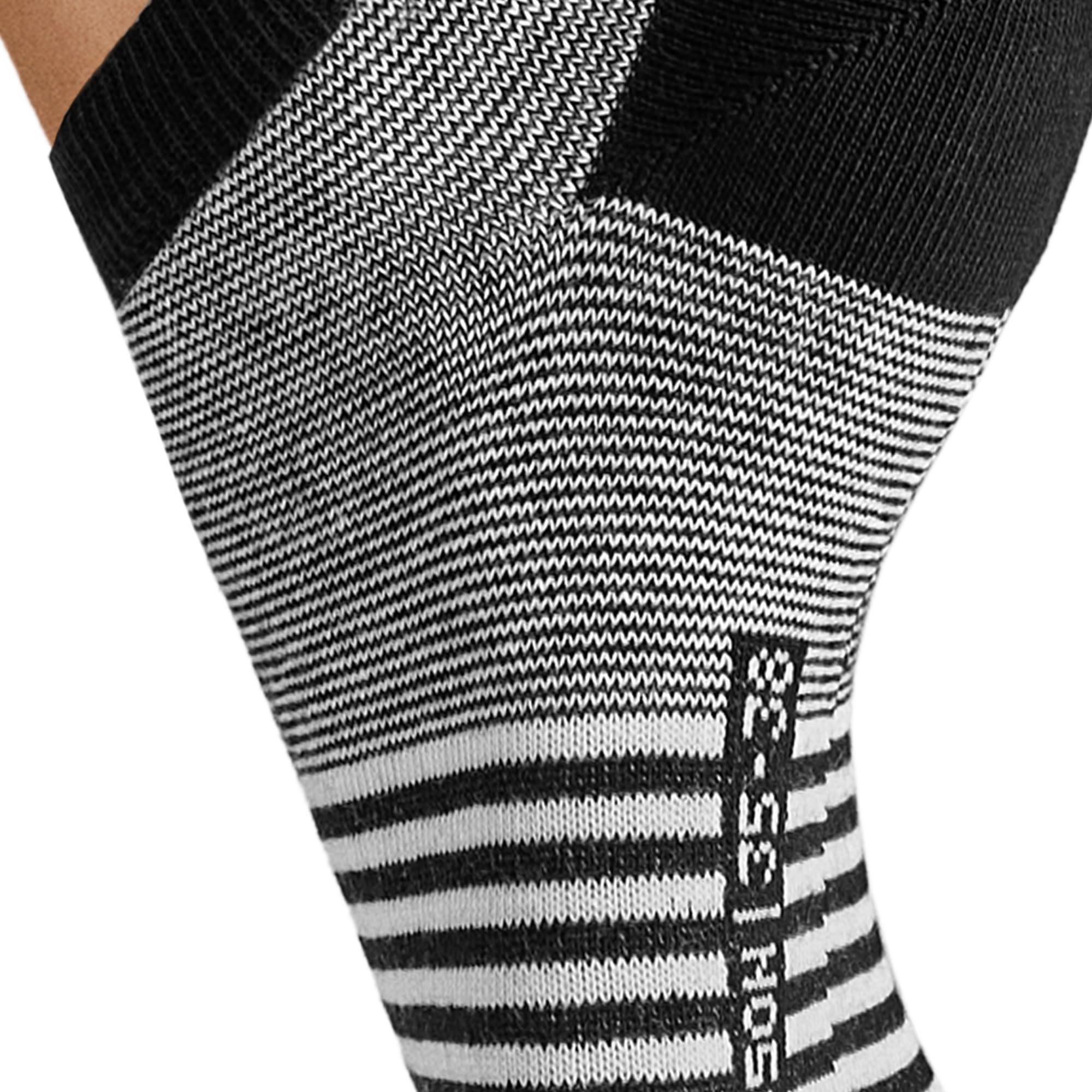 hudson-sporty-stripe-sneaker-socken-black-39-42-streifen image 2