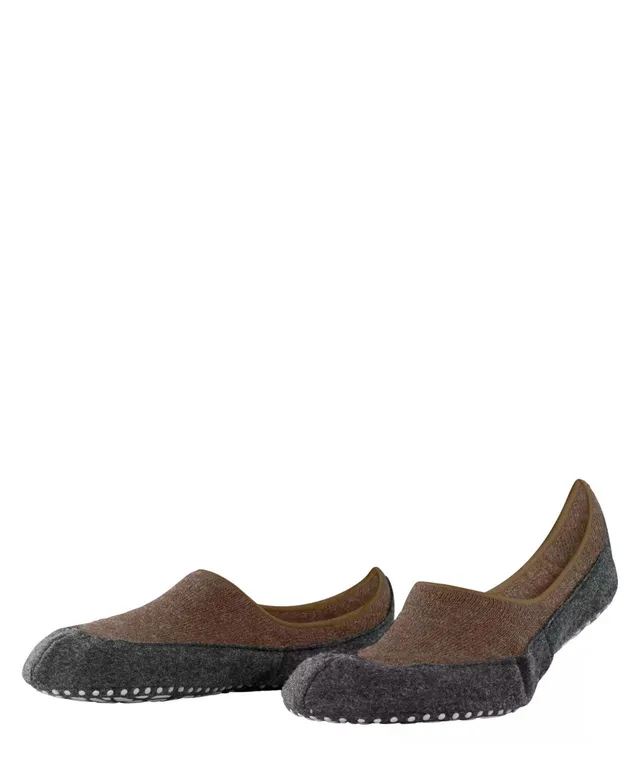 falke-cosyshoe-invisible-haussocken-herren-braun-43-44-wolle image 1