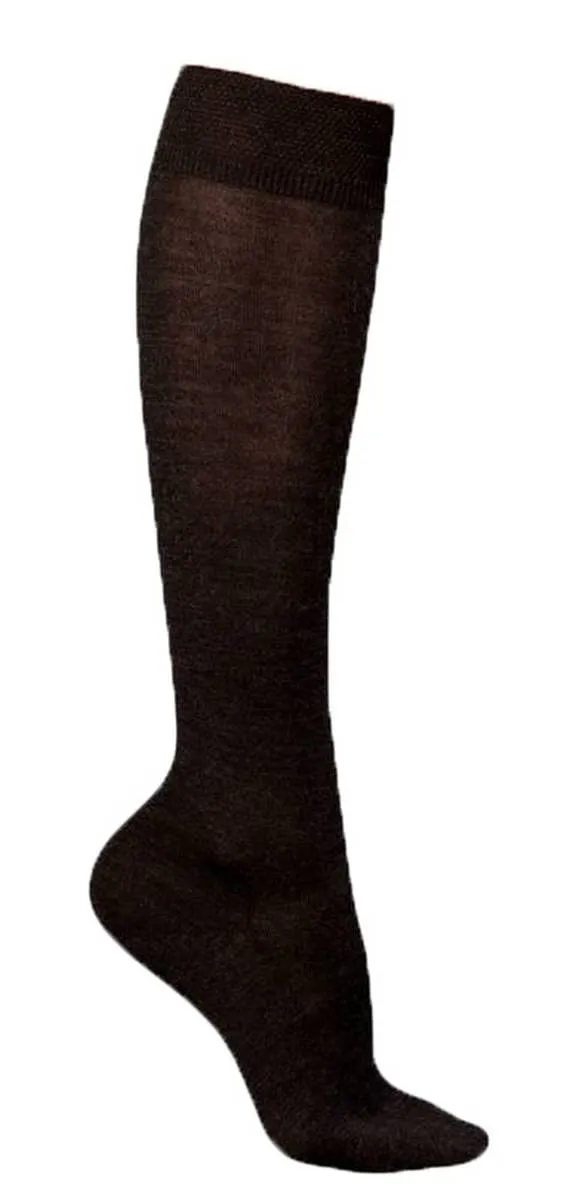 falke-no-3-kniestr-mpfe-schwarz-merino-seide-fein image 1
