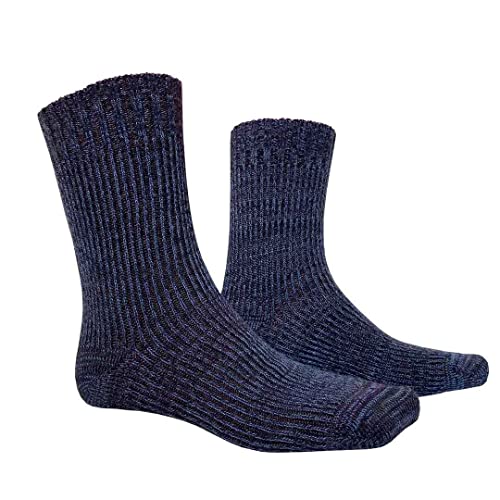 hudson-summer-flash-socken-marine-43-46-baumwolle-handgestrickt image 4